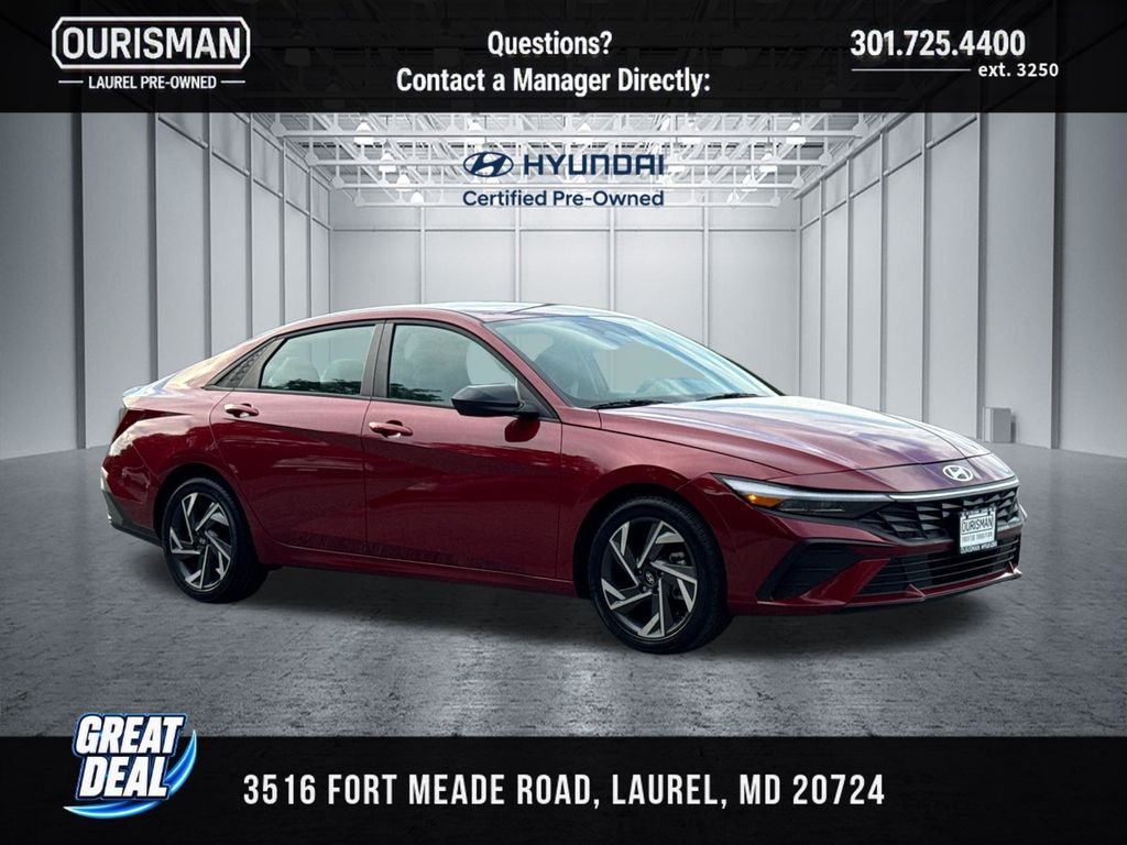 Used 2025 Hyundai Elantra SEL Sport Sedan