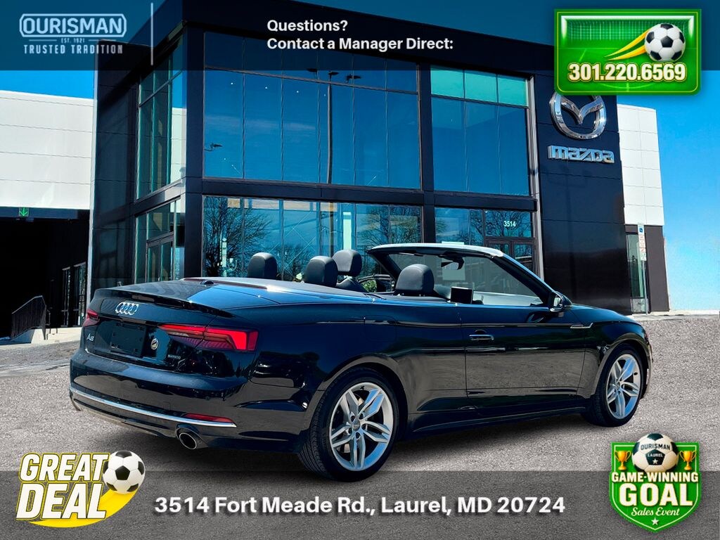 Used 2019 Audi A5 2.0T Premium Cabriolet