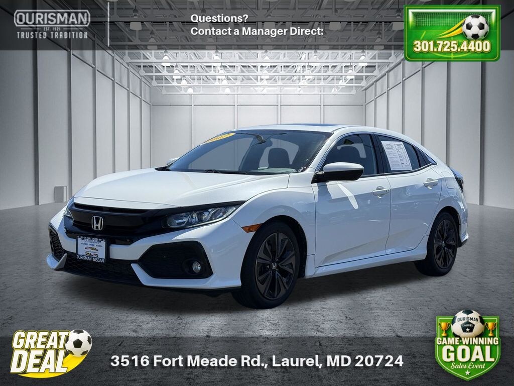 Used 2017 Honda Civic EX Hatchback