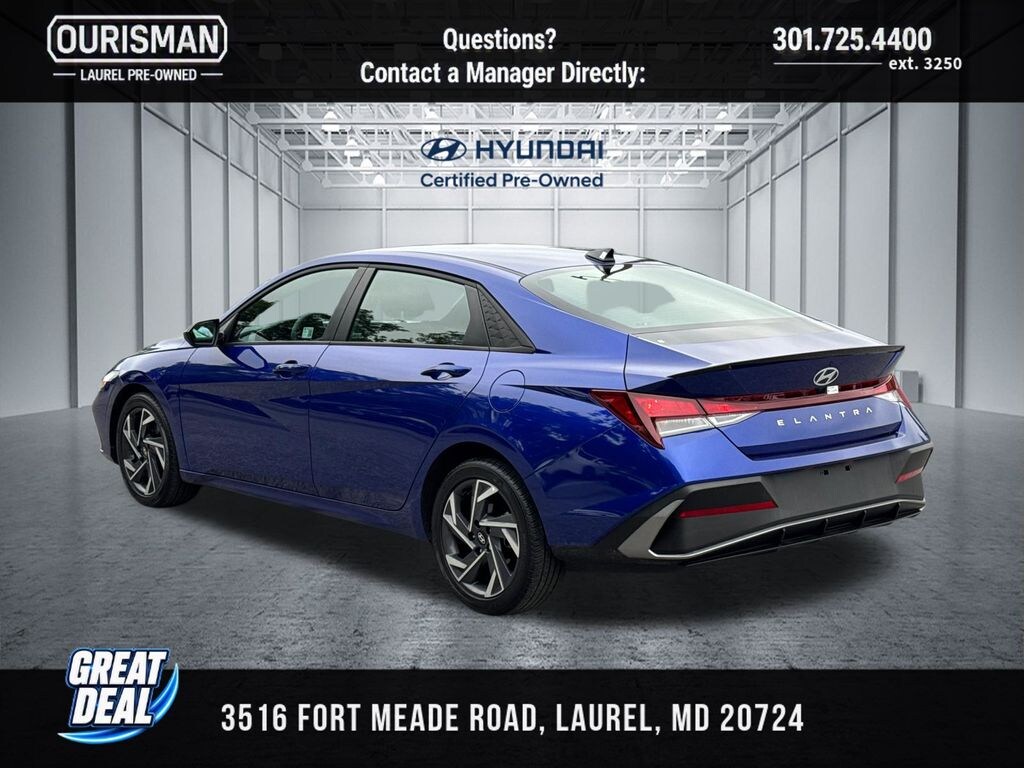 Used 2025 Hyundai Elantra SEL Sport Sedan