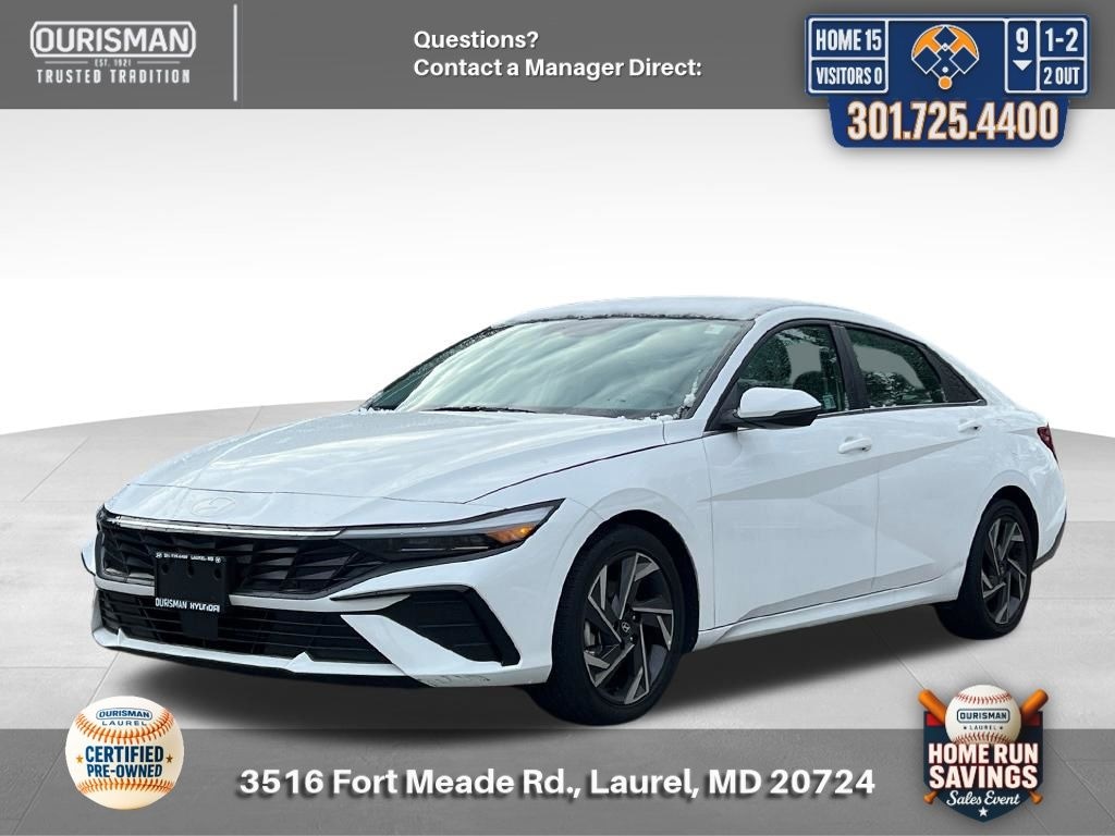 Used 2025 Hyundai Elantra Limited Sedan