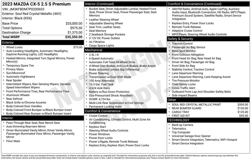 2023 Mazda CX-5 S Premium package - Photo 33