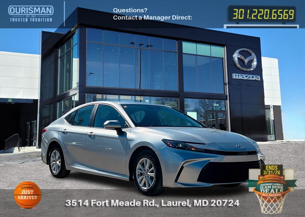 Used 2025 Toyota Camry LE Sedan