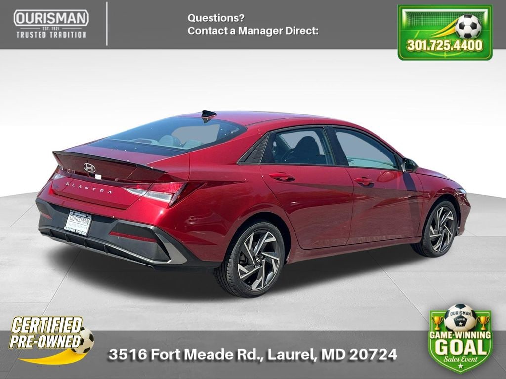 Used 2025 Hyundai Elantra SEL Sport Sedan