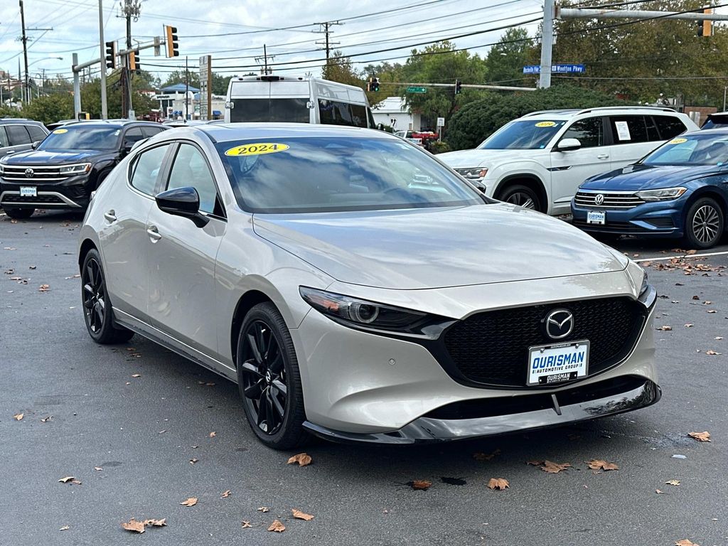 Used 2024 Mazda Mazda3 Turbo Premium Plus with VIN JM1BPBNY7R1654130 for sale in Rockville, MD