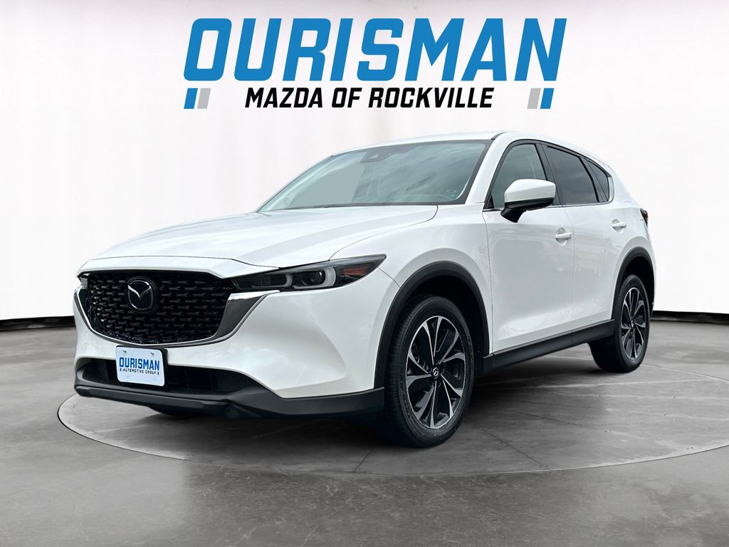 Used 2022 Mazda CX-5 S Premium package with VIN JM3KFBDM1N1621319 for sale in Rockville, MD