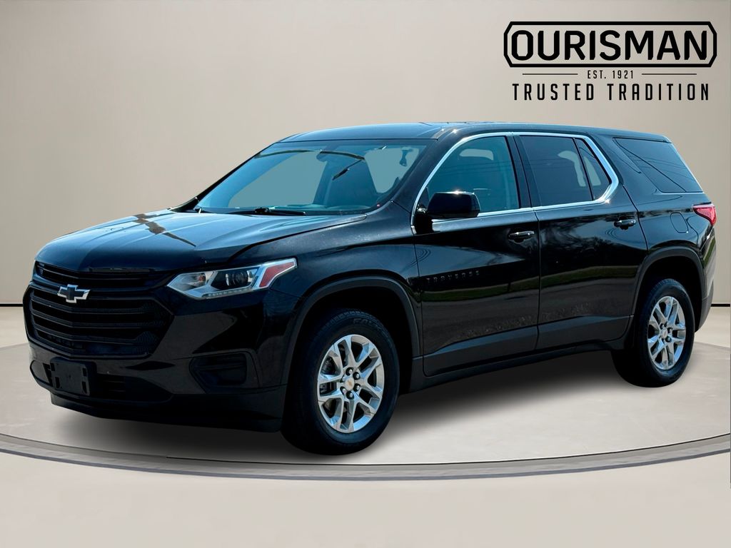 Used 2021 Chevrolet Traverse LS with VIN 1GNERFKWXMJ102798 for sale in Marlow Heights, MD