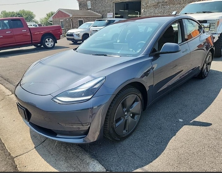 Used 2023 Tesla Model 3 Base with VIN 5YJ3E1EA6PF651117 for sale in Marlow Heights, MD