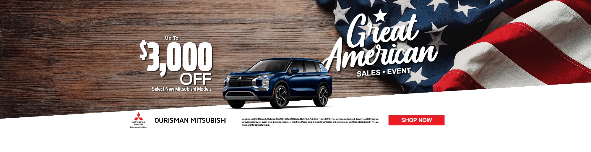 Ourisman Mitsubishi New & Used Auto Dealer in Marlow Heights, MD