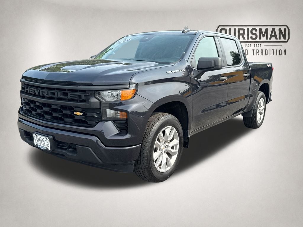 Used 2022 Chevrolet Silverado 1500 Custom Truck Crew Cab