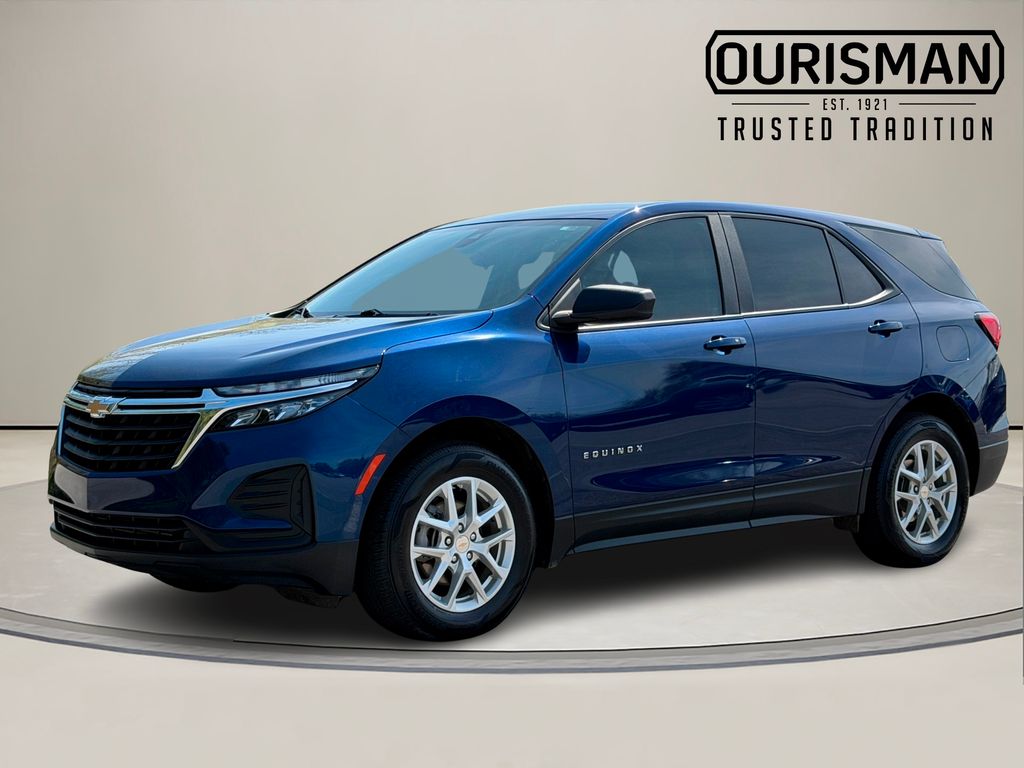 Used 2022 Chevrolet Equinox LS with VIN 3GNAXHEV4NS245300 for sale in Marlow Heights, MD