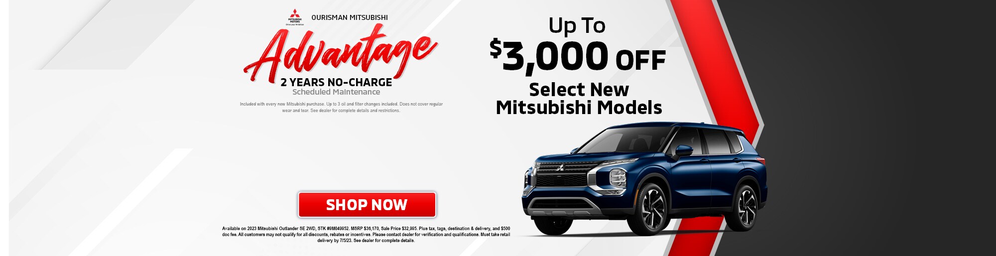 Ourisman Mitsubishi New & Used Auto Dealer in Marlow Heights, MD