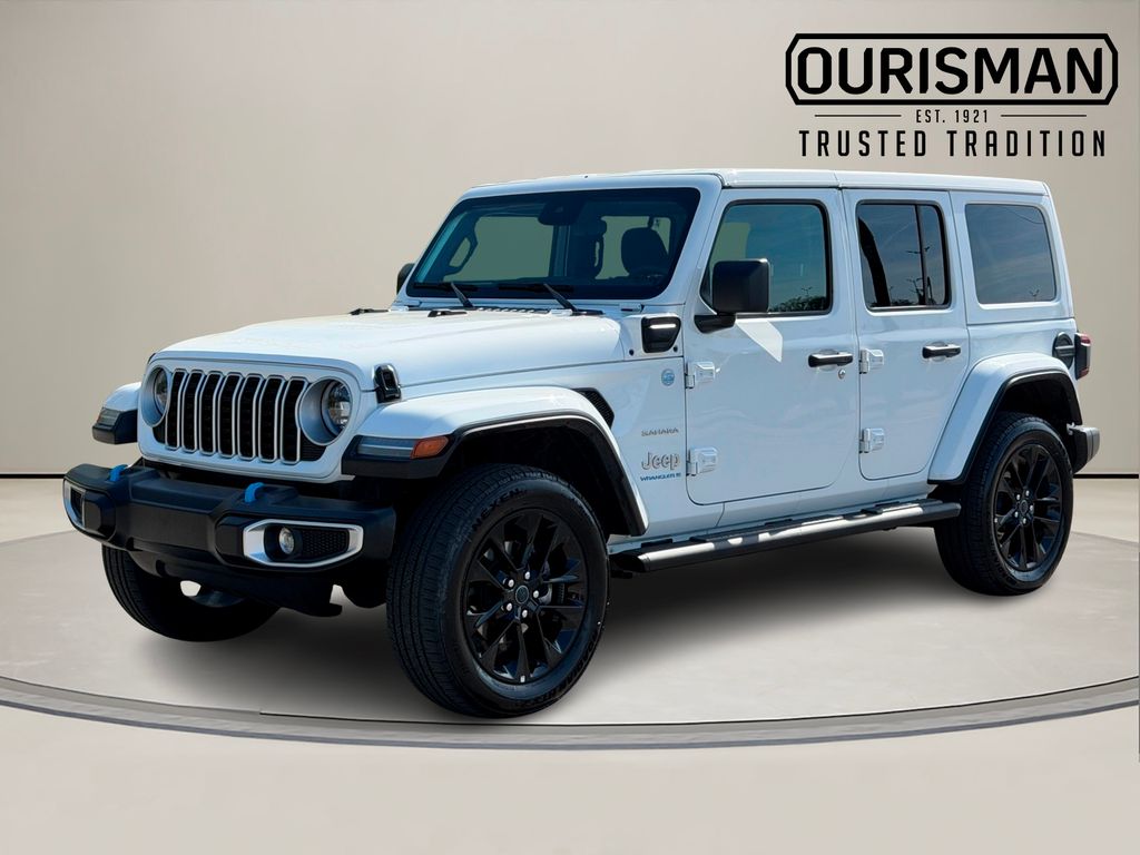 Used 2024 Jeep Wrangler 4xe Sahara 4XE with VIN 1C4RJXP61RW303676 for sale in Marlow Heights, MD