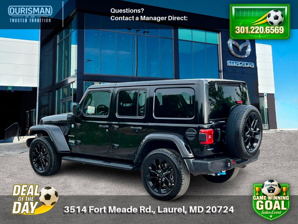 Used 2024 Jeep Wrangler 4xe Sahara SUV