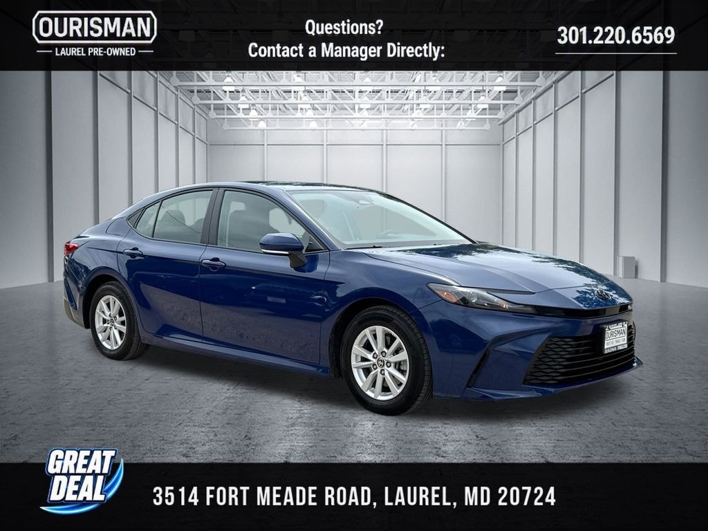 Used 2025 Toyota Camry LE Sedan