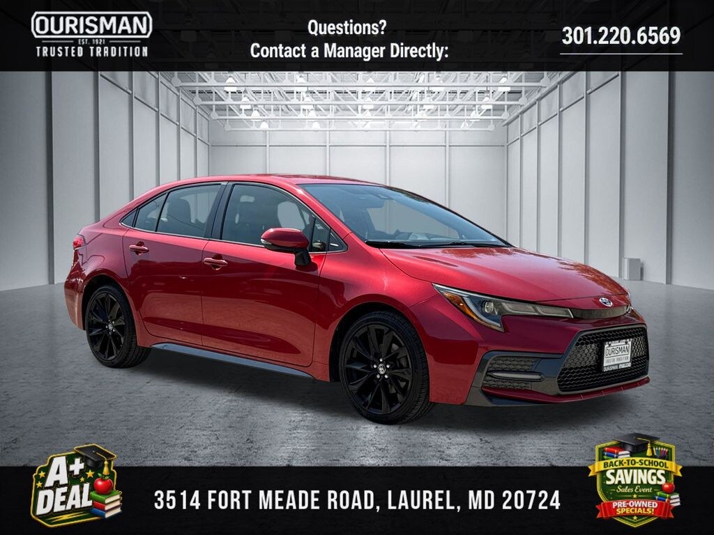 Used 2021 Toyota Corolla SE Sedan