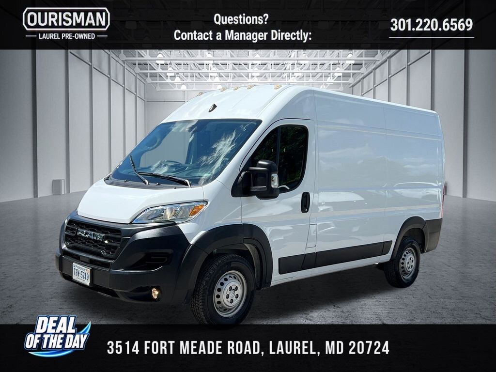 Used 2024 Ram ProMaster 2500 High Roof Van Cargo Van