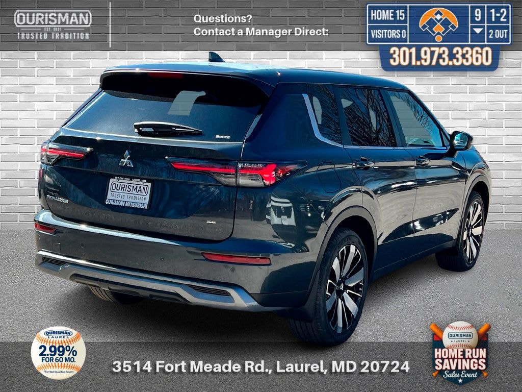 New 2026 Mitsubishi Outlander SE 1.5T S-AWC SUV