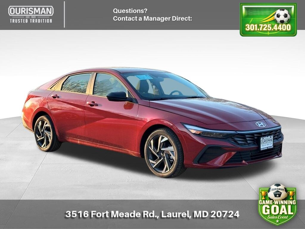 Certified 2025 Hyundai Elantra SEL Sport Sedan