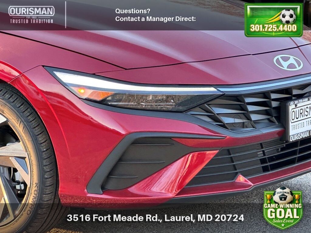 Certified 2025 Hyundai Elantra SEL Sport Sedan