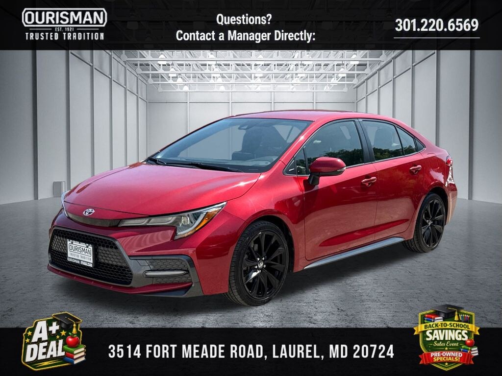 Used 2021 Toyota Corolla SE Sedan
