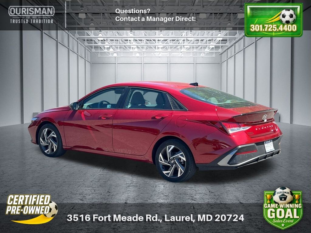 Certified 2025 Hyundai Elantra SEL Sport Sedan