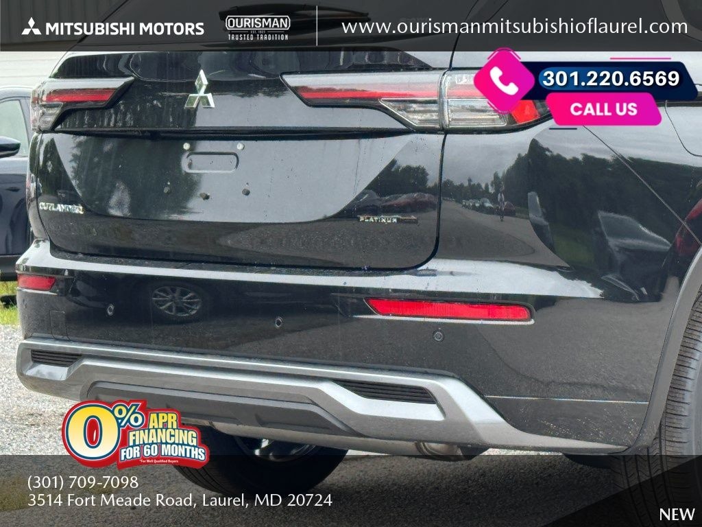 New 2025 Mitsubishi Outlander Platinum Edition SUV