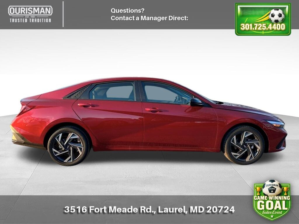 Certified 2025 Hyundai Elantra SEL Sport Sedan