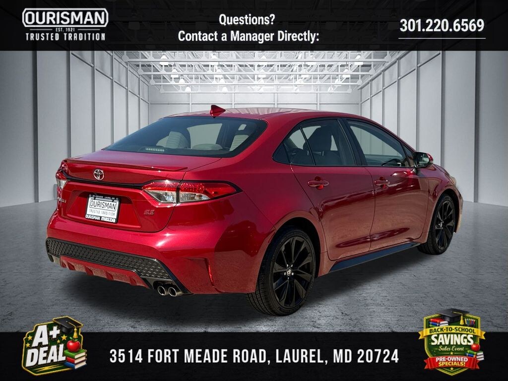 Used 2021 Toyota Corolla SE Sedan