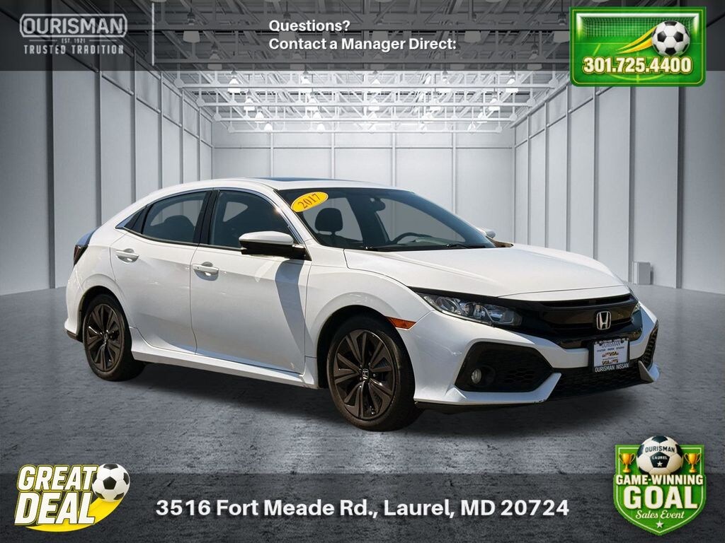 Used 2017 Honda Civic EX Hatchback