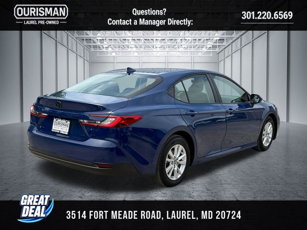 Used 2025 Toyota Camry LE Sedan