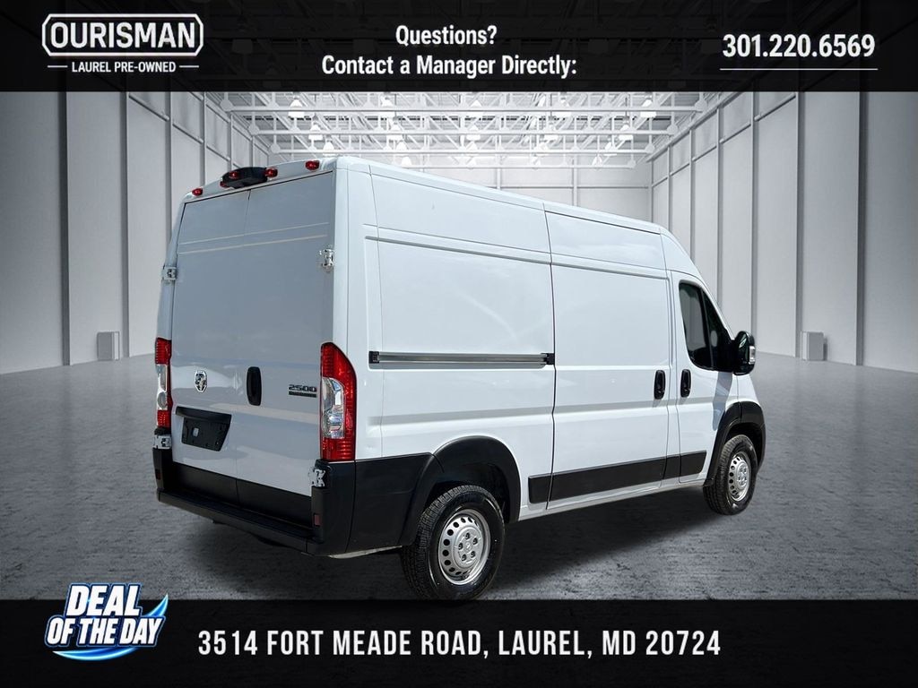 Used 2024 Ram ProMaster 2500 High Roof Van Cargo Van