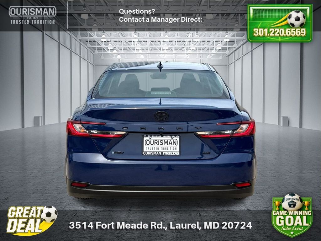Used 2025 Toyota Camry LE Sedan