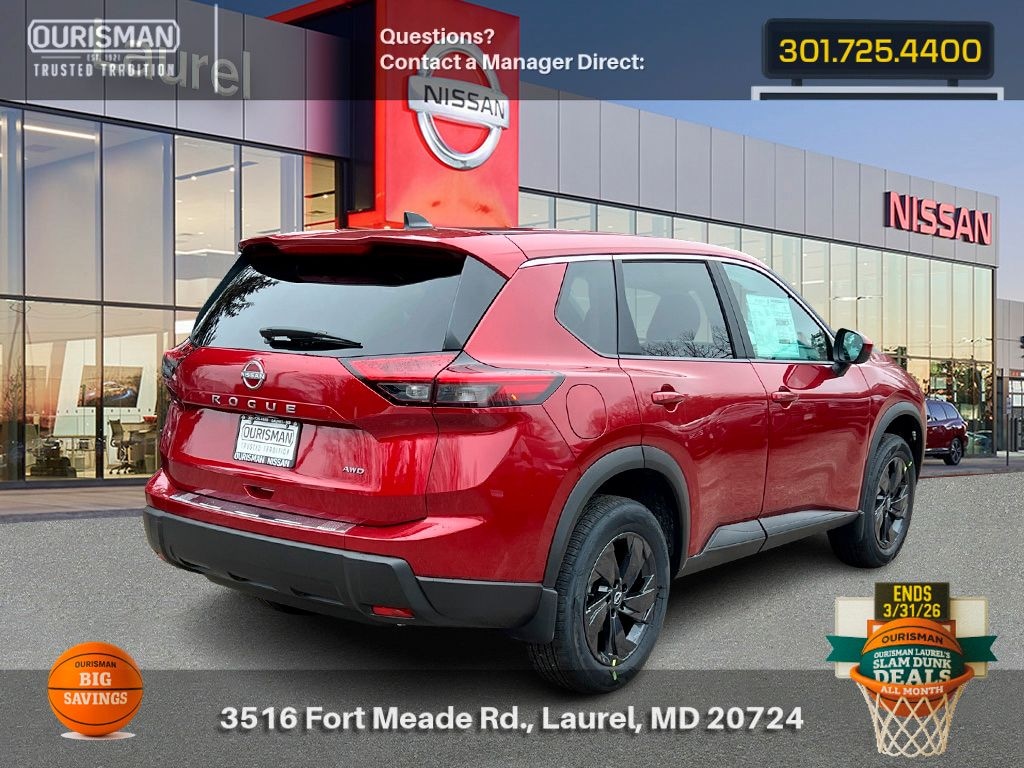 New 2026 Nissan Rogue SV SUV