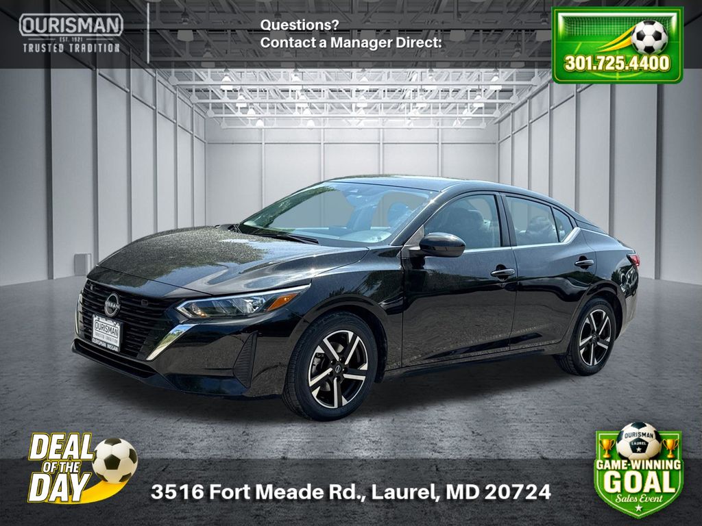 Used 2024 Nissan Sentra SV with VIN 3N1AB8CVXRY283503 for sale in Maryland City, MD