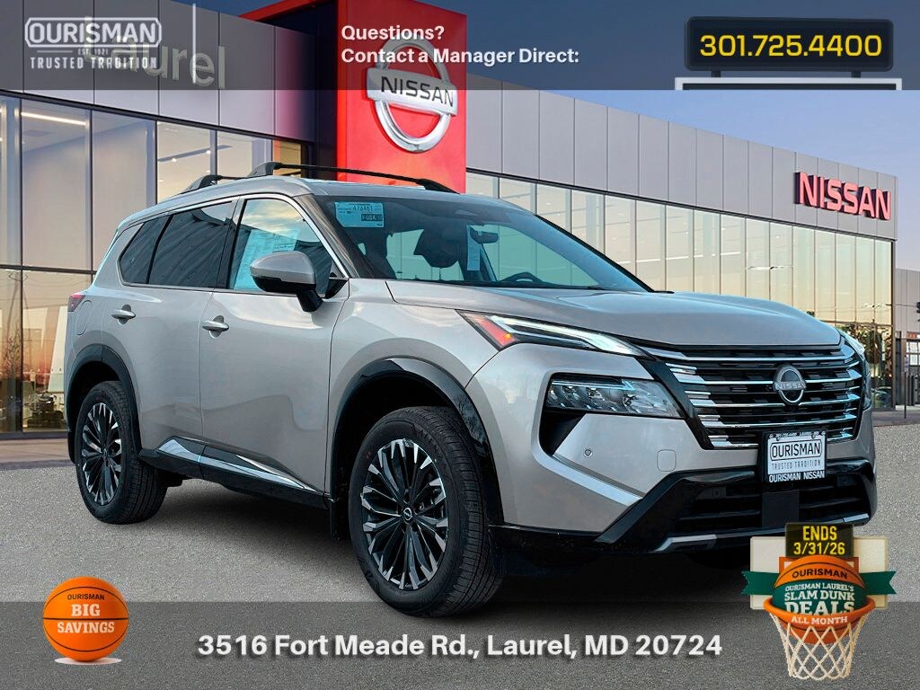 New 2026 Nissan Rogue Platinum SUV