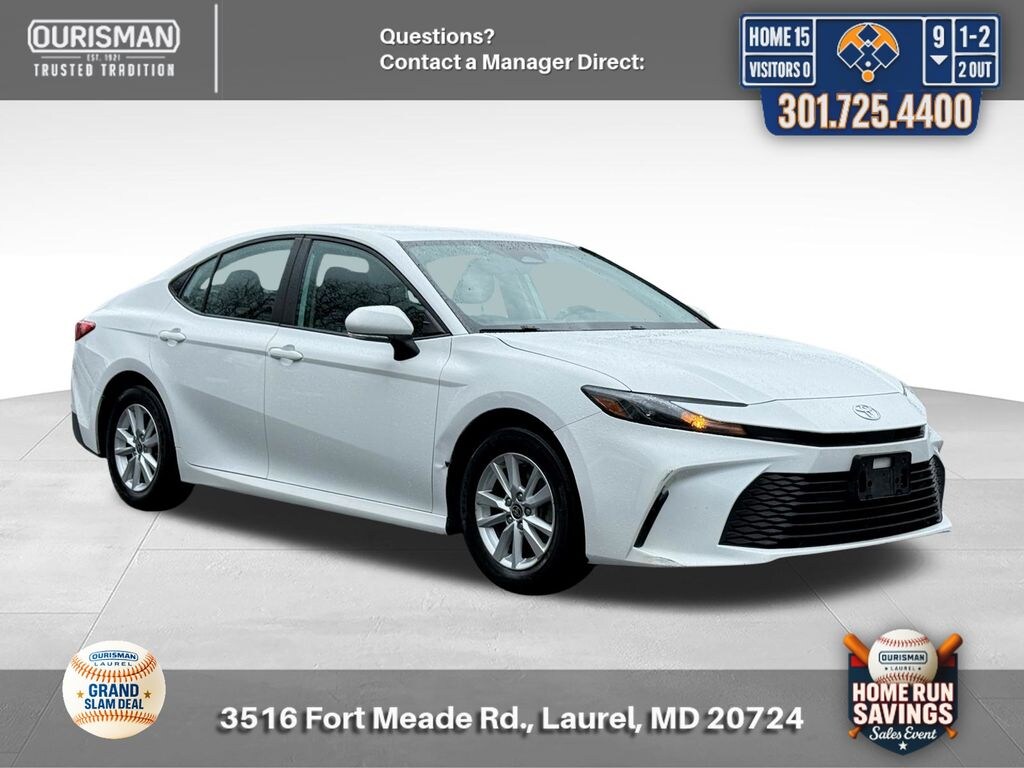 Used 2025 Toyota Camry LE Sedan