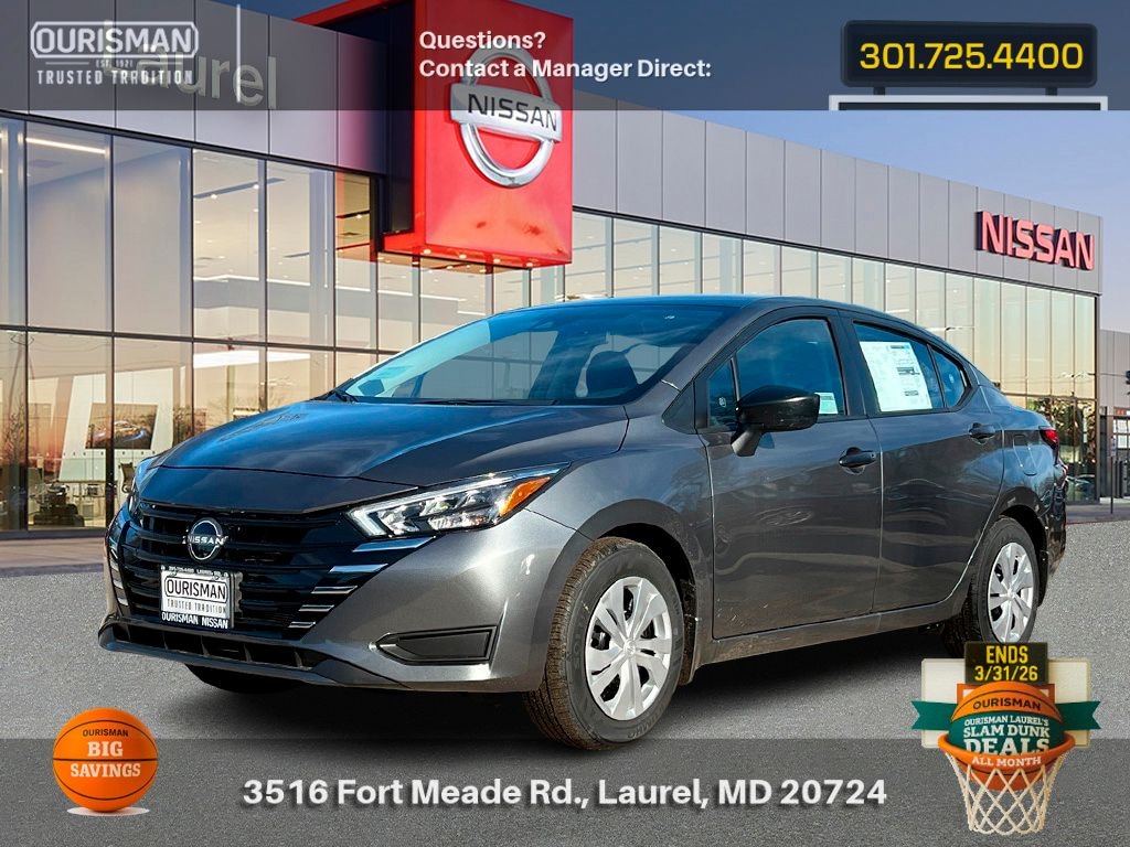 New 2025 Nissan Versa 1.6 S Sedan