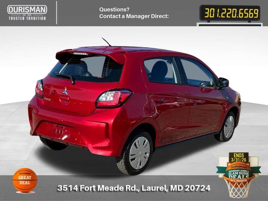 Used 2024 Mitsubishi Mirage ES with VIN ML32AUHJ3RH017757 for sale in Maryland City, MD