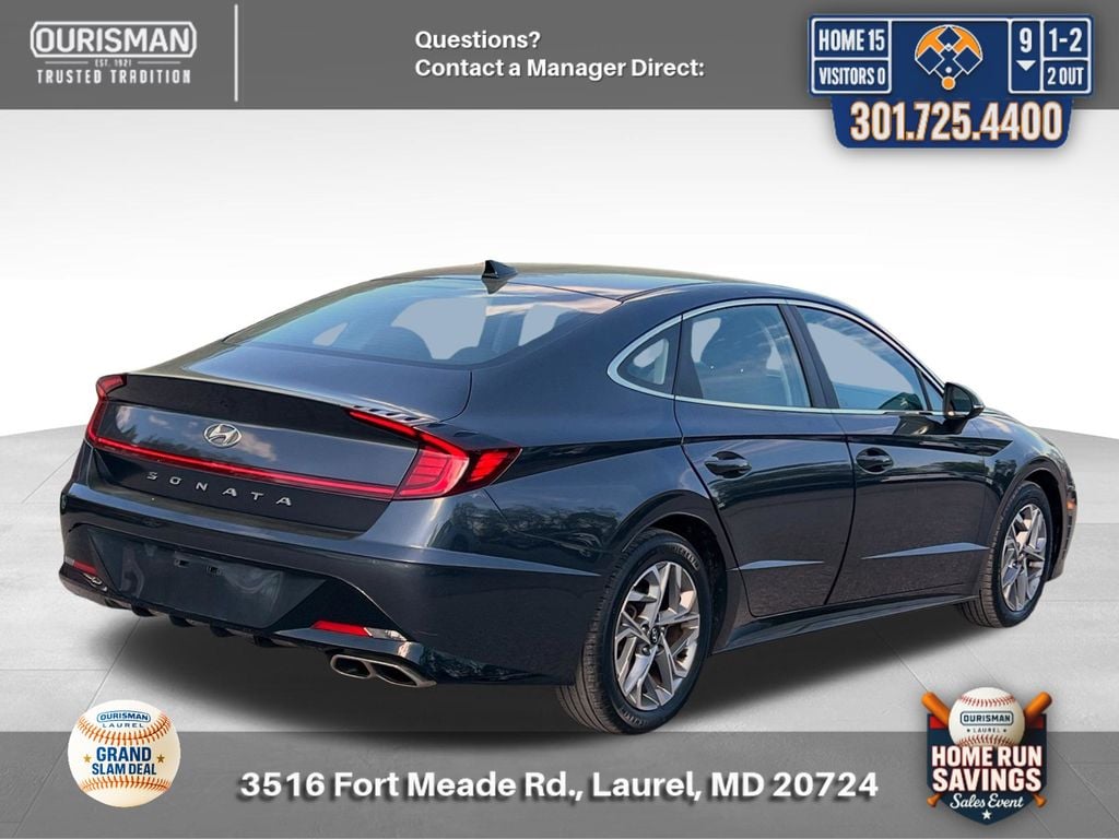 Used 2021 Hyundai Sonata SEL with VIN 5NPEL4JA8MH077848 for sale in Maryland City, MD