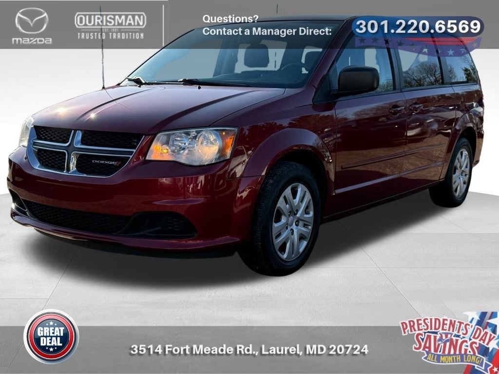 Used 2015 Dodge Grand Caravan AVP/SE Van