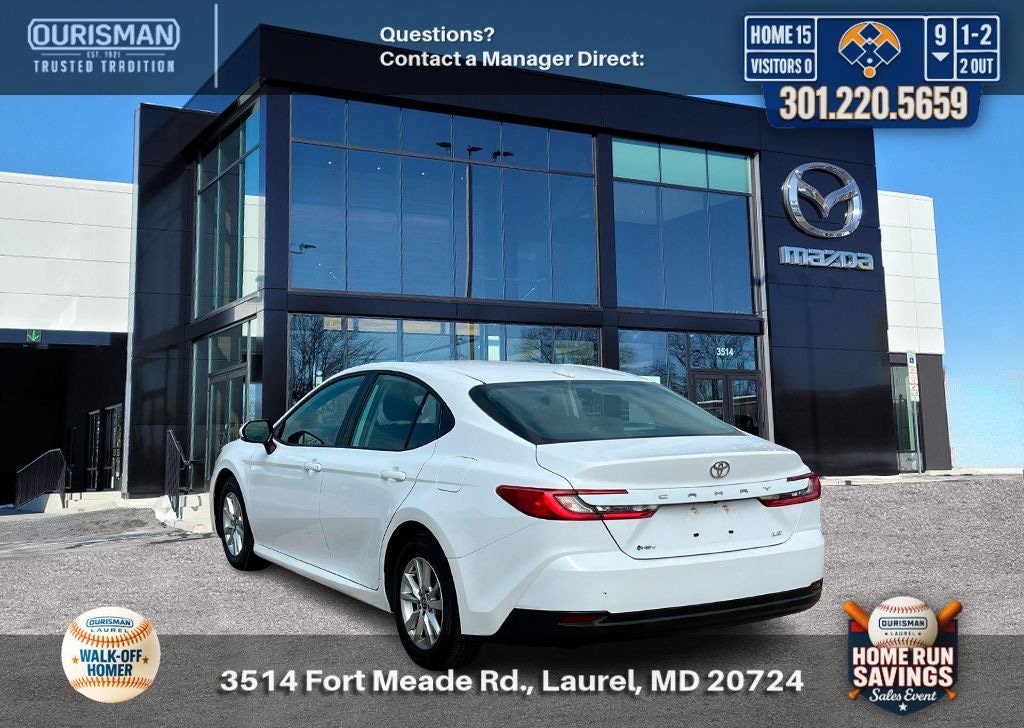 Used 2025 Toyota Camry LE Sedan