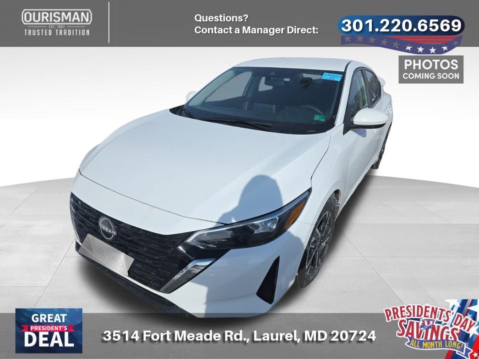 Used 2024 Nissan Sentra SV with VIN 3N1AB8CVXRY297563 for sale in Maryland City, MD