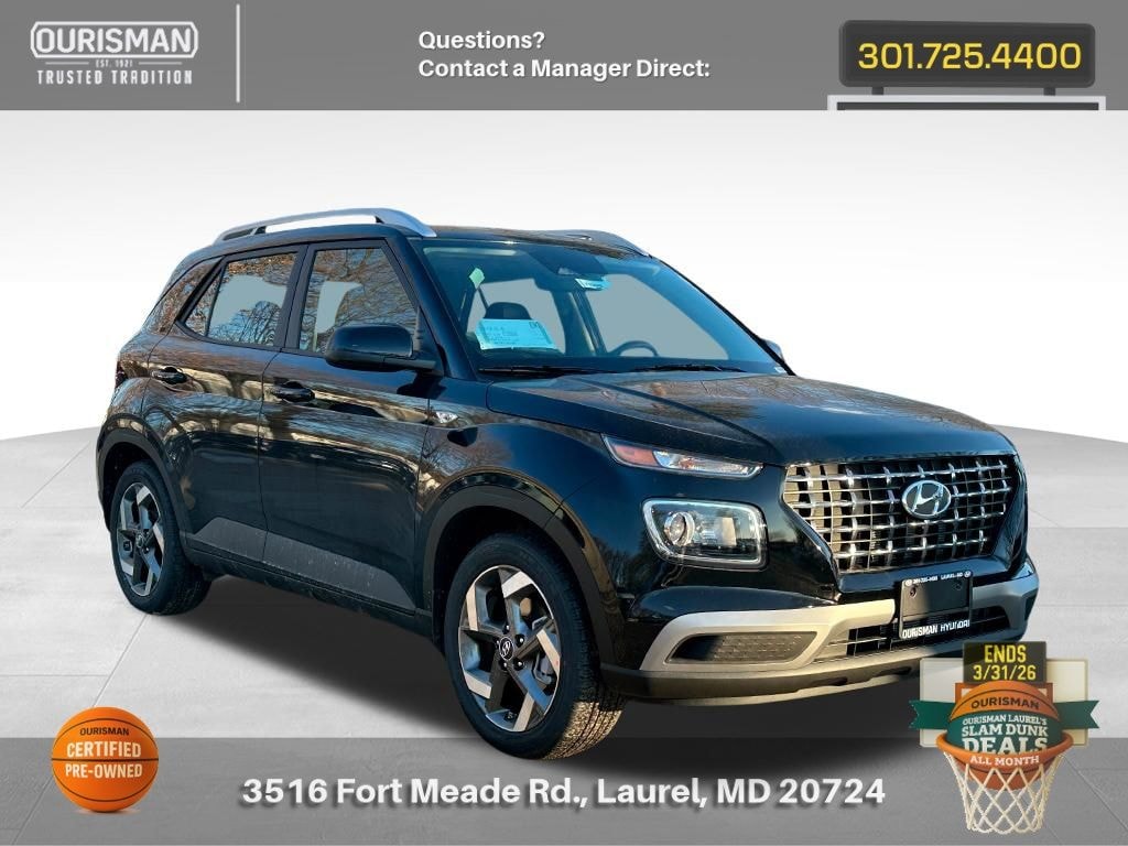 Certified 2025 Hyundai Venue SEL SUV