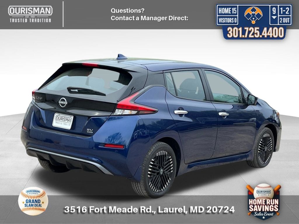 Used 2025 Nissan Leaf SV PLUS with VIN 1N4CZ1CV9SC550790 for sale in Maryland City, MD