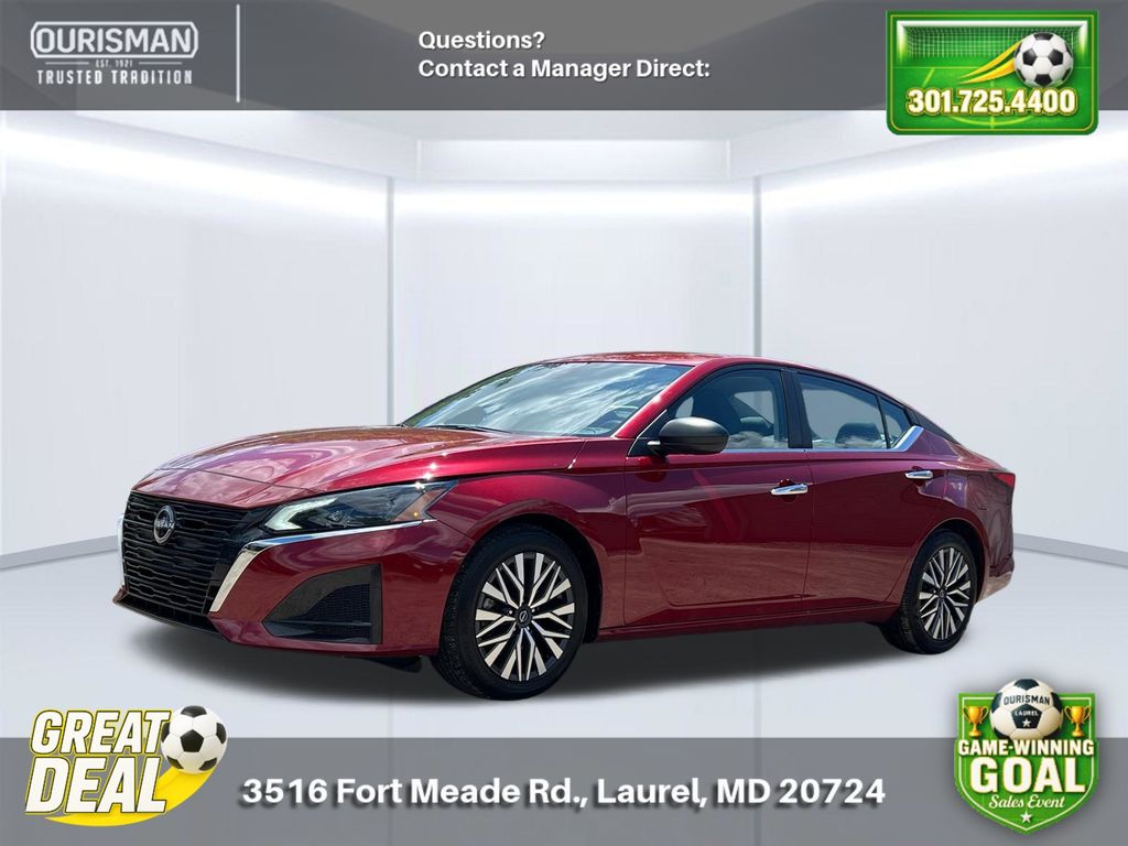 Used 2025 Nissan Altima SV with VIN 1N4BL4DV4SN306997 for sale in Maryland City, MD