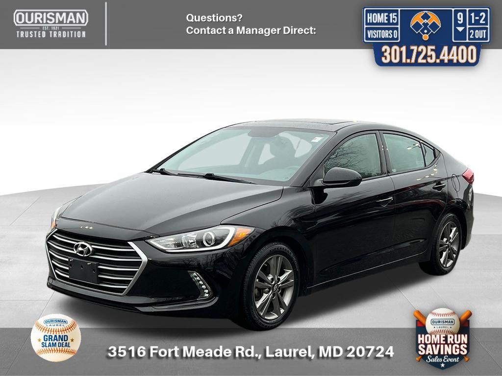 Used 2018 Hyundai Elantra Value Edition with VIN 5NPD84LFXJH214600 for sale in Maryland City, MD