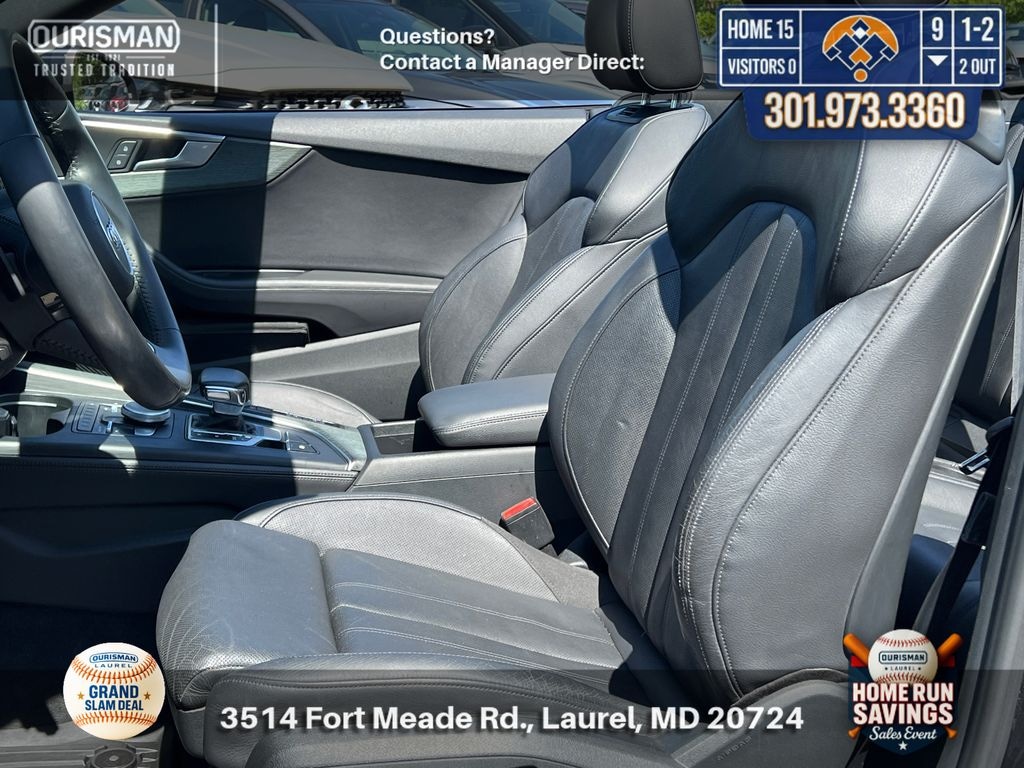 Used 2019 Audi A5 2.0T Premium Cabriolet