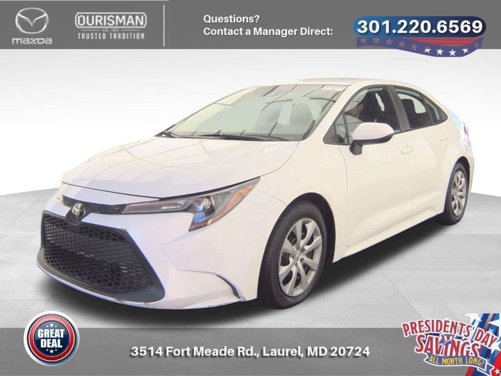 Used 2021 Toyota Corolla LE with VIN 5YFEPMAE4MP242837 for sale in Kansas City