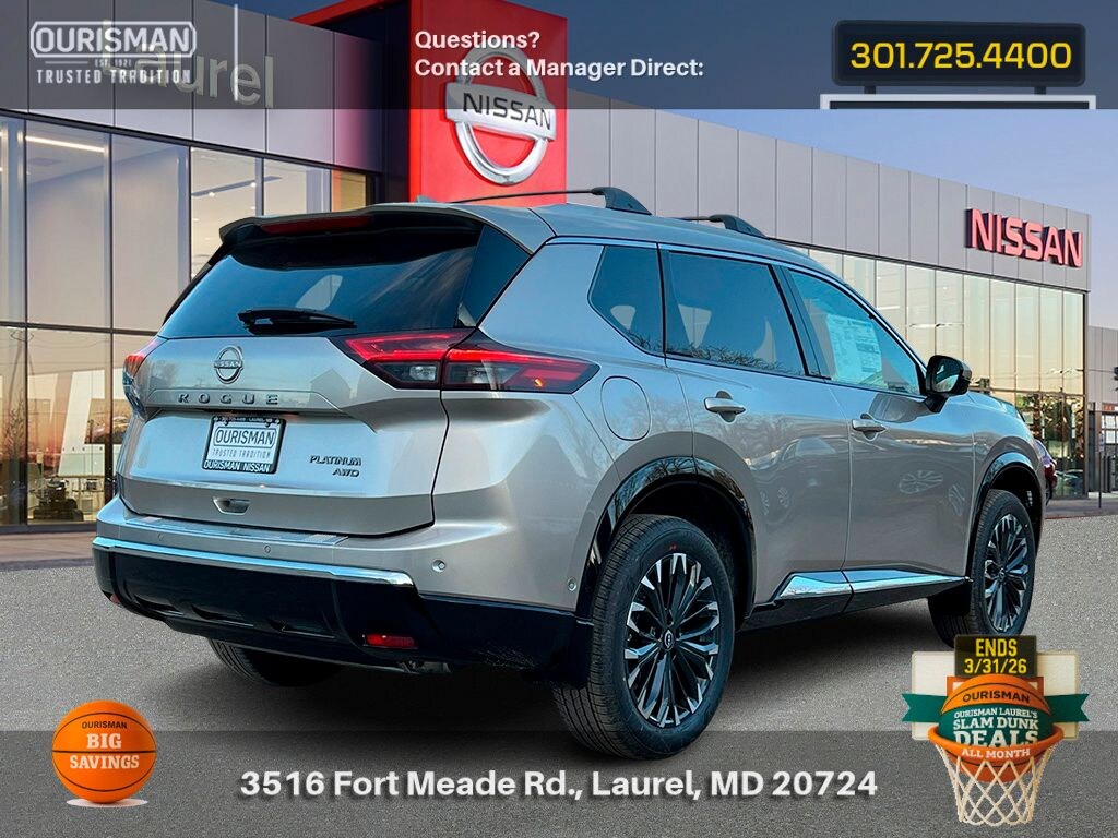 New 2026 Nissan Rogue Platinum SUV